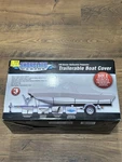 Shoreline Marine Polyester Trailerable Boat Cover. Size Fits 20 - 22 Feet.. Fixed Price $69.99.