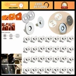 50 Sets 14MM Silver Magnetic Snaps Clasp For Sewing, Craft, Leather, Bags & Purs. Fixed Price $12.99.