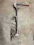 Rare Vintage Man-u-troll Hand Operated Trolling Motor (functional) Boat Fishing. Fixed Price $750.00.