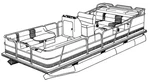 7.6OZ Boat Cover Crestliner Lsi Sterndrive 2485 2007. Fixed Price $862.73.