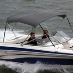 Shademate Boat Bimini Cover OV80234OG 72 X 74 Inch Polyester. Fixed Price $99.95.