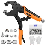 Kamtop Snap Fastener Tool Kit - Adjustable Plier With 30 Sets M.... Fixed Price $42.92.