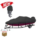 600D Heavy Duty Cover Fits Hull Bass Runabout Boats Free Ship. Fixed Price $99.99.