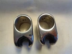 Taco Jaw Slide Stainless Steel Pair ( 2 ) 7/8" Marine Boat. Fixed Price $29.95.