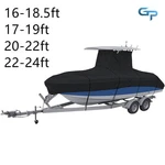 Heavy Duty Center Console T-top Boat Cover 420D 16-18.5FT 17-19FT 20-22 22-24FT. Fixed Price $81.24.