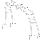 Dolphin 54IN Height Anodized Fishing Tower Universal Radar Arch +4 Rod Holders. Fixed Price $1729.00.