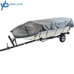14FT 70INCH Jon Boat Cover Water Proof Trailerable For Grey 210D. Fixed Price $24.52.