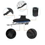16-18.5FT 17-19FT Heavy Duty Center Console T-top Boat Cover 420D. Fixed Price $74.01.