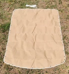 Oem Pioneer 220 Center Console Boat Tan Sunbrella Canvas T-top Fabric Cover. Fixed Price $350.00.