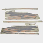 Chaparral Boat Graphic Decals 14.00408 256 Ssx Carbon Yellow 2009 (kit). Fixed Price $533.06.