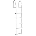 Dock Edge 2105-F Fixed Step Ladder Bight White Galvalume. Fixed Price $274.45.