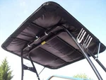 Bimini Shade Canopy Mounts Above Tower Board, Extra Large 6.5X6.5. Fixed Price $499.00.