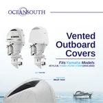 Oceansouth Vented Cover For Yamaha Outboards F150D-F200F 4CYL 2.8L (2015-2023). Fixed Price $115.42.