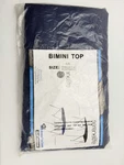 Serenelife Bimini Top Cover Bow 3 6'X67-72"X46" Blue Waterproof Canvas Replace. Fixed Price $98.00.