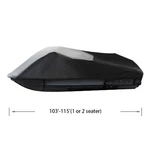 Trailerable Jet Ski Waterproof Heavy Duty Polyester Pwc Cover Marine Grade 420D. Fixed Price $28.14.