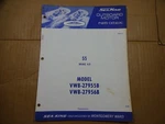 1968 Wards Sea King Outboard Hp Parts Catalog Book VWB-27955B VWB-27956B MW17. Fixed Price $9.00.