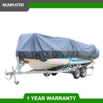 Pu 23-24' 102" 780*350 600D Marine Polyester Grade Canvas Trailerable Boat Cover. Fixed Price $63.72.
