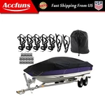 New 210D Trailerable Boat Cover 12FT For Jon Beam Width Up To 56IN. Fixed Price $23.33.