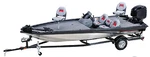 Seachoice 97343 Universal Fit Cover For 20'-21' Bass Boat, V-hull Runabout. Fixed Price $128.53.