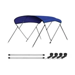 Leader Accessories 10 Colors 3 Bow Bimini Top Cover For Boat Includes 4.... Fixed Price $176.39.