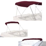 Bimini Top Cover 4 Bow 8 L 97 -103 Marine Grade Canvas Burgundy Savvycraft. Fixed Price $179.99.