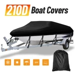 17-19FT Boat Cover Waterproof Dustproof Ultraviolet-proof Fit V-hull Runabouts. Fixed Price $49.99.