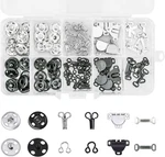 50 Pairs 3 Styles Sewing Fasteners Eyes Hooks For Skirt Trousers Dress Bra Cloth. Fixed Price $8.95.