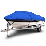 Budge B-1200-X1 Denier V-hull Fishing Boat Cover Blue 12-14 Long Beam. Fixed Price $89.40.