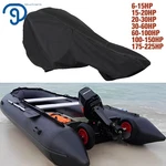 Black Waterproof 600D Boat Cover Full Outboard Engine For 6-225HP Motor. Fixed Price $20.98.