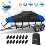 14'-16' Ft Boat Cover Trailerable Waterproof Fishing Ski Bass V-hull Runabouts. Fixed Price $49.99.