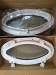 Amarine Pair Of Boat Yacht Elliptical Oval Opening Portlight Porthole. Fixed Price $75.00.