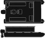 Seachoice Semi-custom Boat Cover For Pontoons With Rails & Top (includes Separa. Fixed Price $430.09.