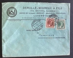 1937 Luxembourg Travel Agency Commercial Cover To Innsbruck Austria. Fixed Price $49.99.