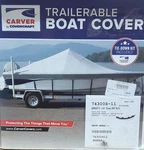 Carver Drift Boat Cover No Bra Sun-dura 16'. Fixed Price $300.00.
