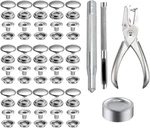 200 Pieces Stainless Steel Snap Fastener Kit, Betterjonny 15MM Heavy Duty. Fixed Price $21.72.