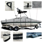 Bayliner 175 Bowrider With Wakeboard Tower Trailerable Ski Boat Storage Cover. Fixed Price $265.99.