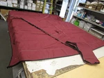 Bimini Top & Boot Universal Bow Burgundy 104" X 110" Marine Boat. Fixed Price $179.95.