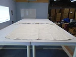 Shademate 80237 Bow 73-78W Linen Universal Bimini Top W/ Boot Marine Boat. Fixed Price $111.96.