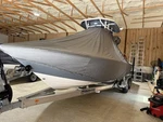 Laporte T-top Sunbrella Boat Cover Smoke Color: Bought For 23 Foot Bay. Fixed Price $1000.00.