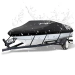 Neverland Trailerable Boat Cover Waterproof Heavy Duty Marine Grade Polyester.... Fixed Price $88.60.