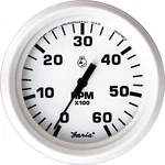 Faria F33103 Dress White Tachometer 0-6000 Rpm Inboard TC9691, Size 4. Fixed Price $103.73.