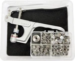 Pearl Snaps With Fastener Pliers Press Tool Kit 40 Set Transport &. Fixed Price $36.23.