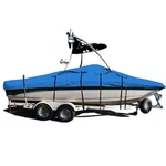Yamaha 240 Wakeboard Tower Trailerable Heavy Duty Ski Boat Storage Cover Blue. Fixed Price $379.99.