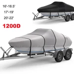16-19FT/20-22FT Waterproof 600D/1200D Boat Cover Uv Resistant For V-hull. Fixed Price $113.27.