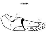 Blacktip Jetsports Custom Seat Cover 2019-2021 Fish Pro. Fixed Price $282.95.