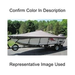 Carver 71222S-11 Styled-to-fit Travel Boat Cover 7.6 Oz. Sun-dura Mist Gray New. Fixed Price $422.32.