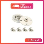 Uxcell 5PCS Snap Buttons, Metal Invisible Buckle Fasteners Press Studs. Fixed Price $10.23.