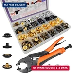 Sunor 100 Sets Buttons,heavy Duty Fasteners Kit 15MM Metal Snaps Marin. Fixed Price $61.48.