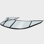 Rinker Boat Glass Windshield 2440483 236 Br 85 1/2 Inch 2016 (3 Pc). Fixed Price $3017.05.
