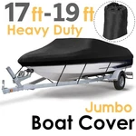 Neverland Boat Waterproof Heavy Duty V-hull Runabout Covers 210D 17-19 Ft. Fixed Price $54.99.